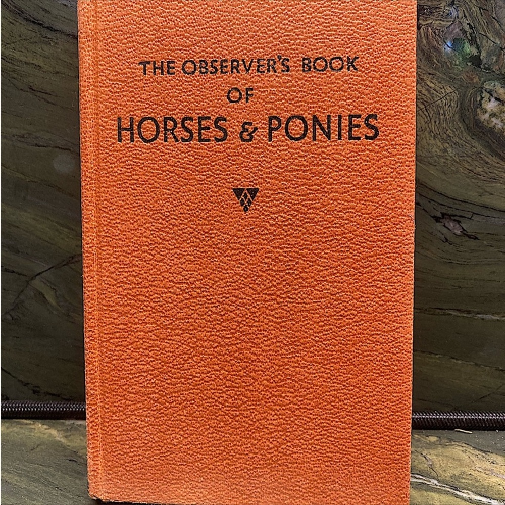 Observers Book of Horses and Ponies Vintage Hardback with pictures